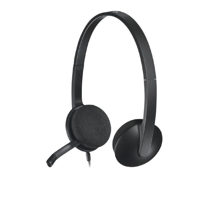 Logitech H340 USB Headset Black