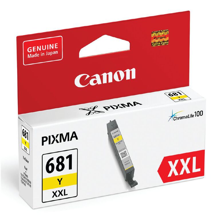 Canon CLI-681XXL Ink Yellow 800 Pages