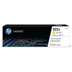 HP 202A LaserJet Toner Yellow 1300 Pages