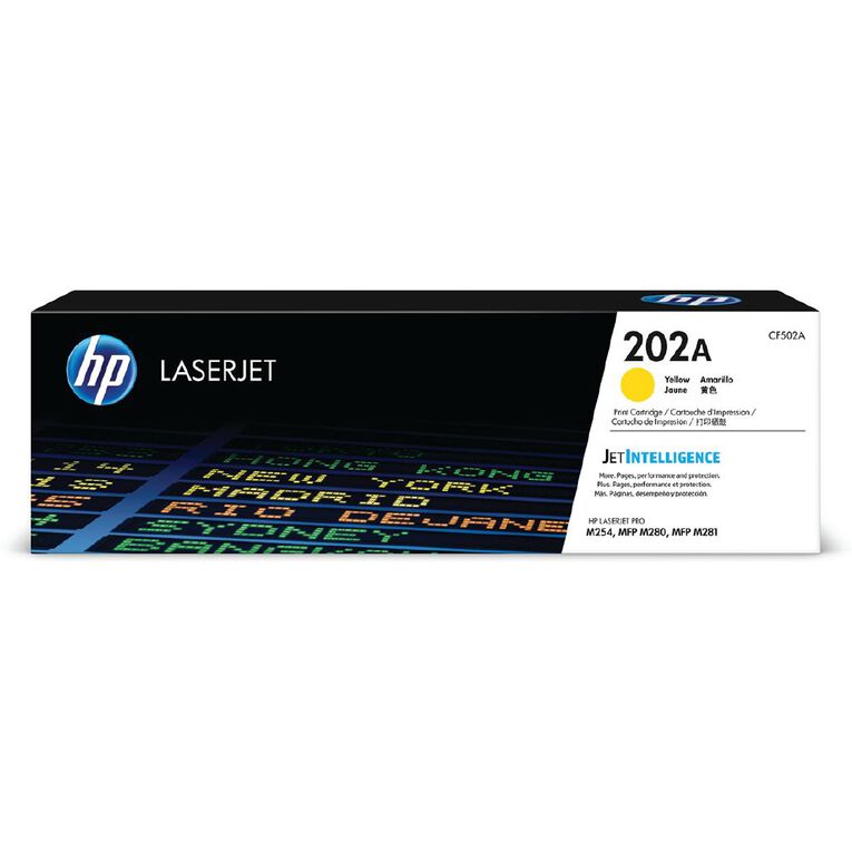 HP 202A LaserJet Toner Yellow 1300 Pages