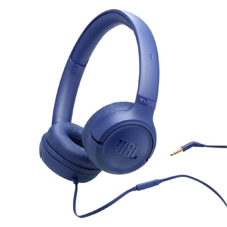 JBL JBL Tune 530 Wired 3.5Mm On-Ear Headphones - Blue