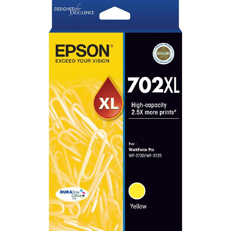 Epson Ink Yellow 702XL 950 Pages