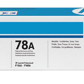 HP Toner 78A Black 2100 Pages