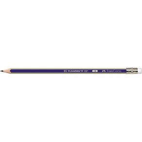 Faber-Castell Pencil Hb Eraser Tip Black