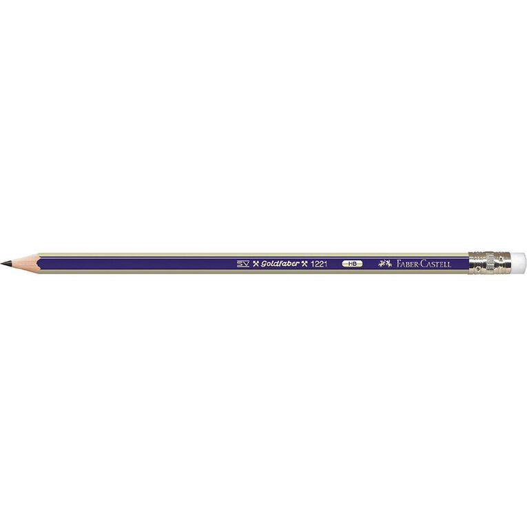 Faber-Castell Pencil Hb Eraser Tip Black