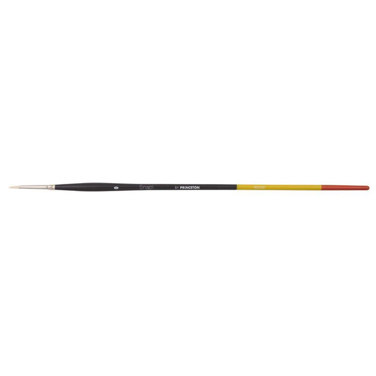 Princeton Snap Brush Long Handle Bristle Round 0