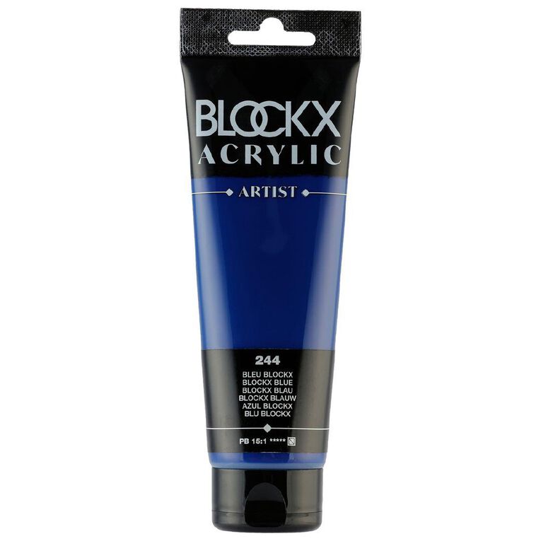 BLOCKX Acrylic Tube 120ml Blue Blue