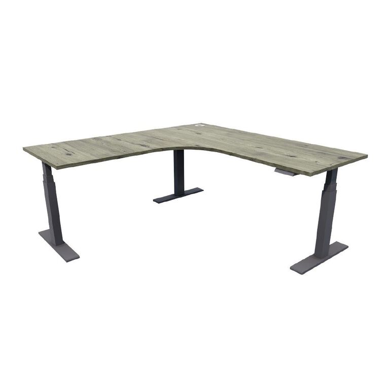 Zealand Electric Height Adjustable Workstation 1500 x 700 Coronet Beech