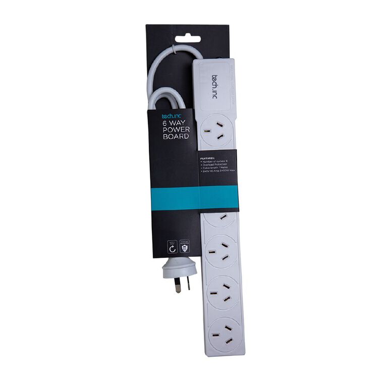 Tech.Inc 6 Way Powerboard