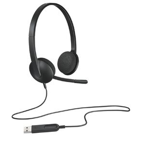 Logitech H340 USB Headset Black