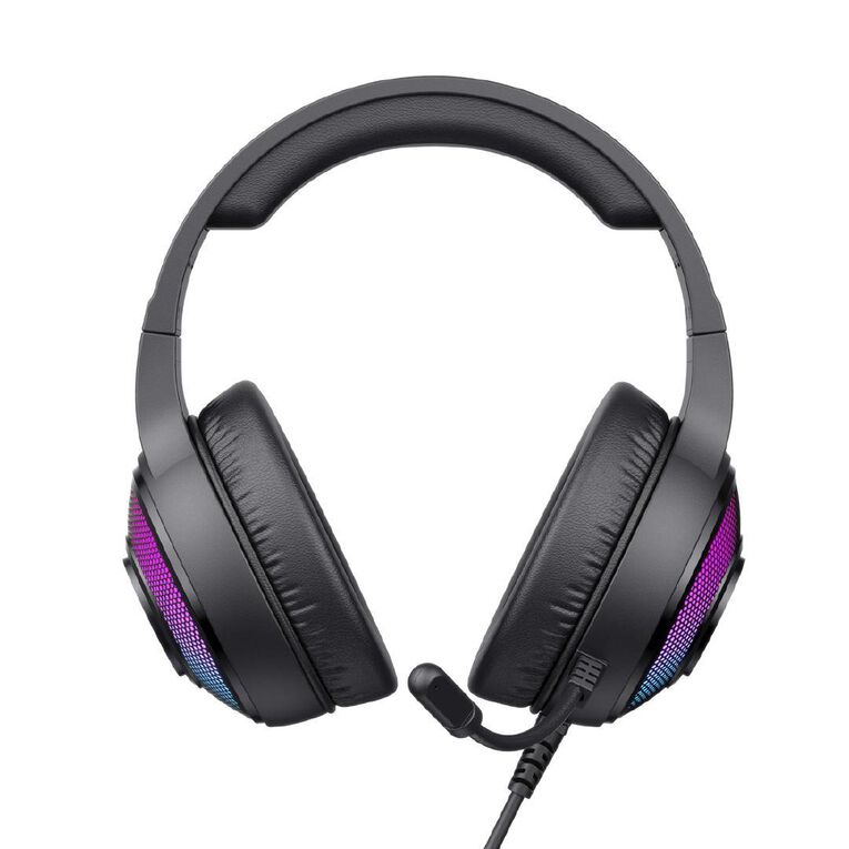Gamenote 50mm RGB Headset Black H2042D Black/Blue