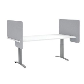 Boyd Visuals Desk Divider Light Grey 540mm x 800mm