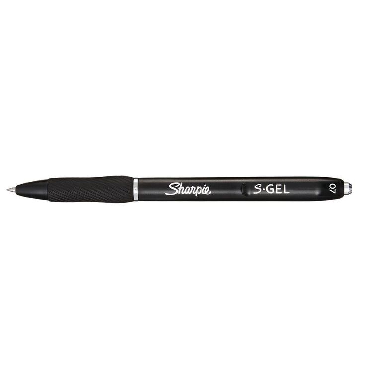 Sharpie Retractable 0.7mm Gel Pen Black 2 Pack