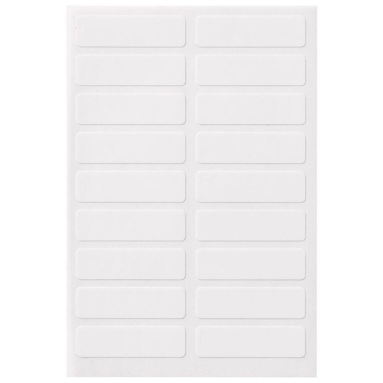 Avery No-Iron Fabric Labels Washable & Dryer Safe 54 Labels