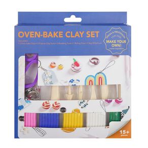Uniti Craft Adults Oven Bake Clay DIY Kit