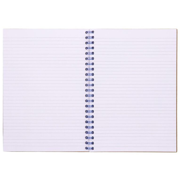 WS Notebook Wiro Kraft Brown Mid A4