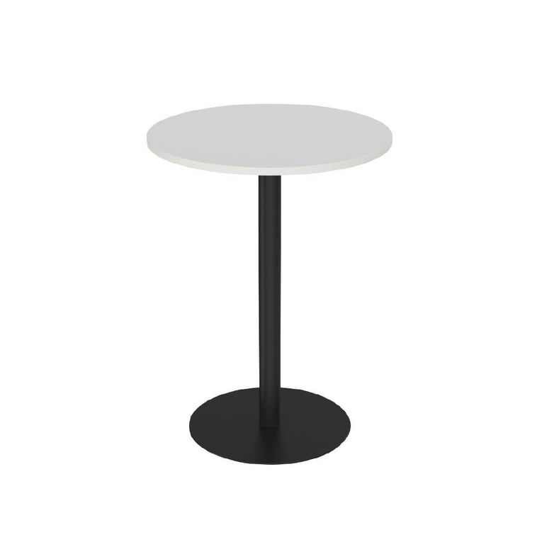 Knights Polo Bar Leaner 800 Round White Top