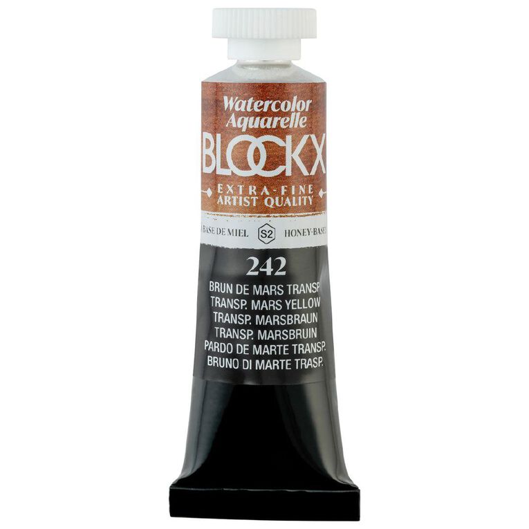 BLOCKX Watercolour Tube 15ml S2 242 Transparent Mars Brown