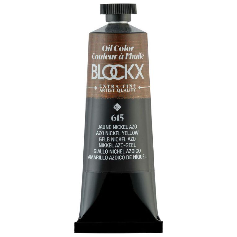 BLOCKX Oil Tube 35ml S6 615 Azo Nickel Yellow