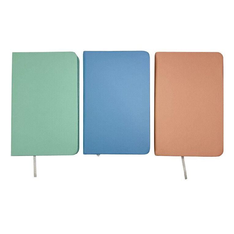 Uniti Stationery Elegant Simplicity Notebooks A6 3 Pack