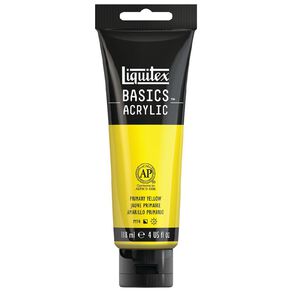 Liquitex Basics Acrylic 118ml Primary Yellow