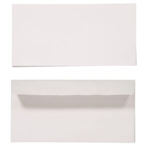 Create With DL Envelope White 25 Pack