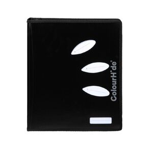 ColourHide My Zip Binder Black