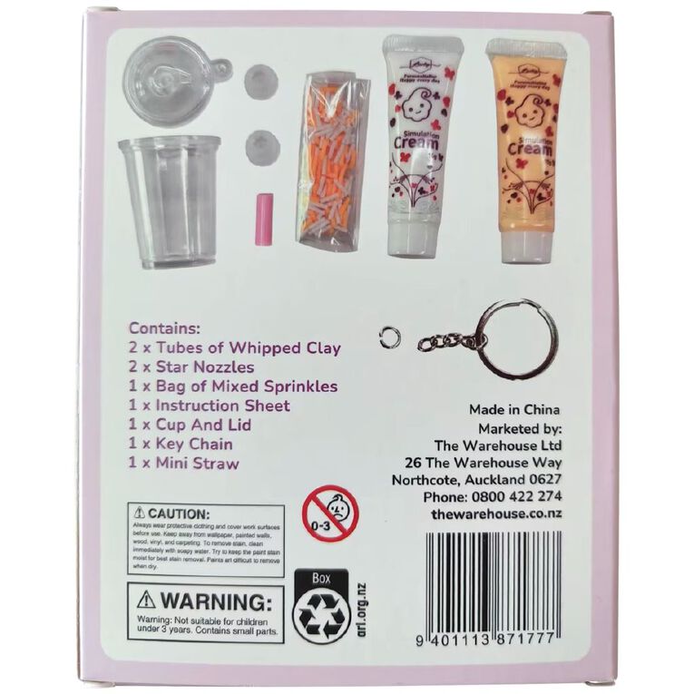 Uniti Craft Kids Make Your Own Cream Glue Keychain