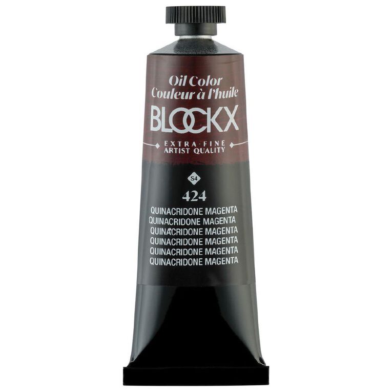 BLOCKX Oil Tube 35ml S4 424 Quinacridone Magenta