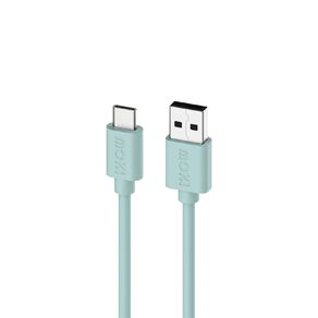 Moki USB-A to USB-C SynCharge Cable 1m - Pastel Green