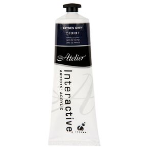 Atelier S2 Acrylic Paint Paynes Grey 80ml
