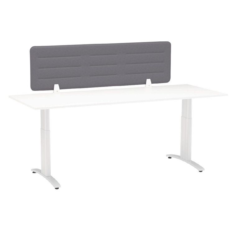 Boyd Visuals Desk Screen 1180W Charcoal