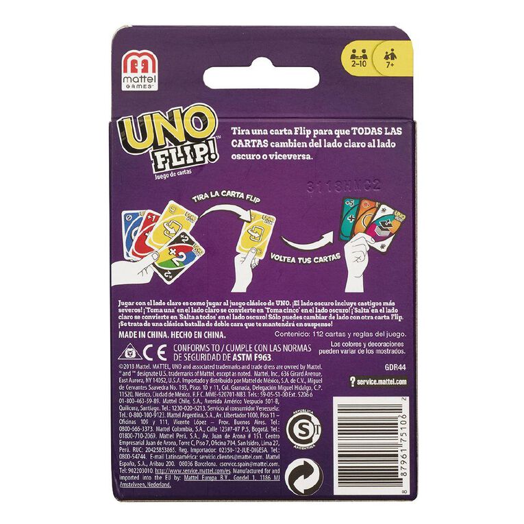 UNO Flip Card Game