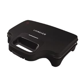 Living & Co Deep Dish Sandwich Maker Black