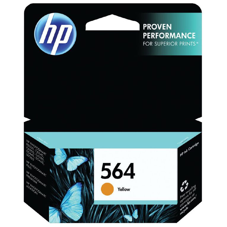 HP Ink 564 Yellow 300 Pages