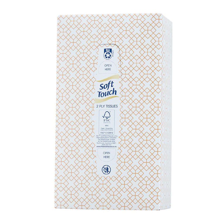 Soft Touch Facial Tissues 2-ply 150 Pack