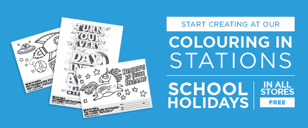 START CREATING AT OUR COLOURING IN STATIONS