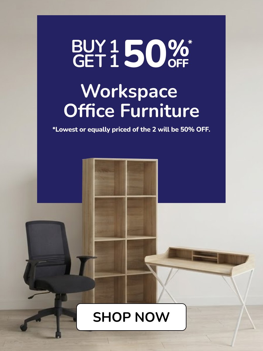 Buy 1 get 1 HALF PRICE on Workspace Office Furniture