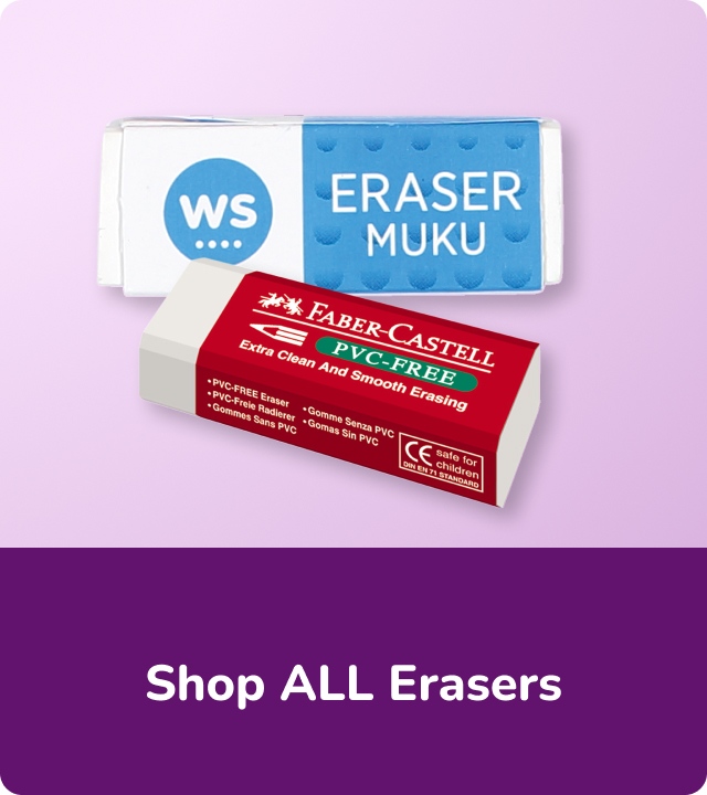 Shop all erasers