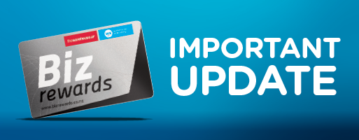 BizRewards - Important Update