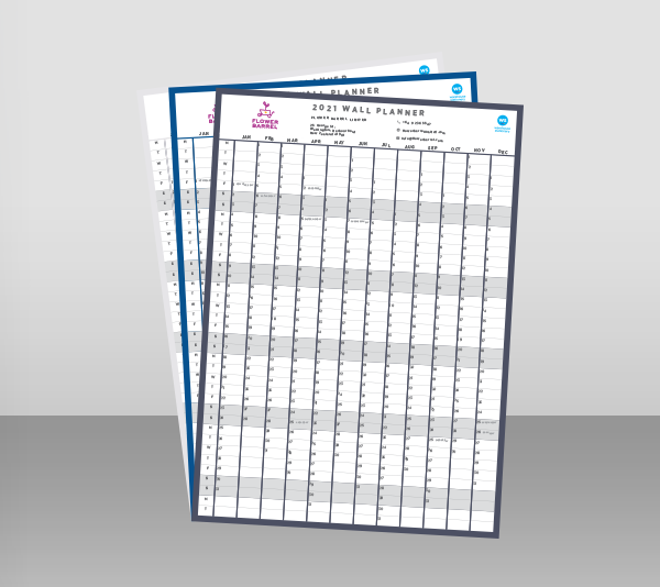 Custom Wall Planners - Portrait