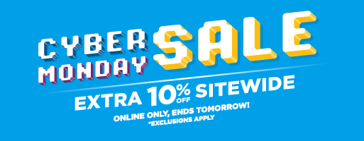 Cyber Monday - Shop now.