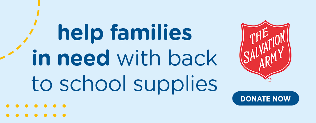 Help families in need with back to school supplies - Donate now