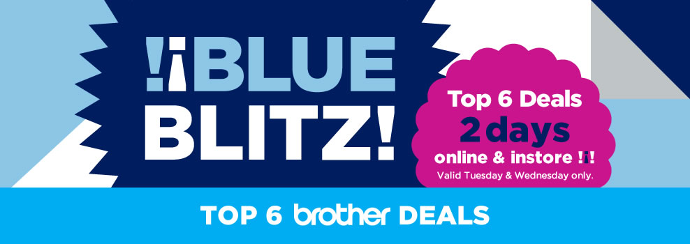 Blue Blitz Brother Deals