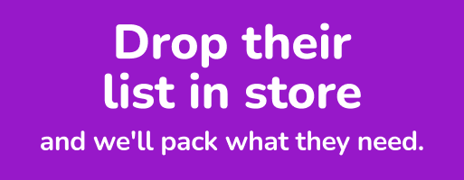 Shop their school Lists | Back to School