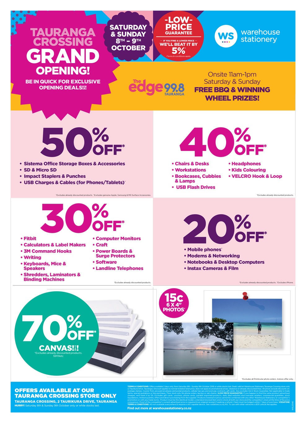Tauranga Crossing Grand Opening exclusive offers Mailer - Page 2