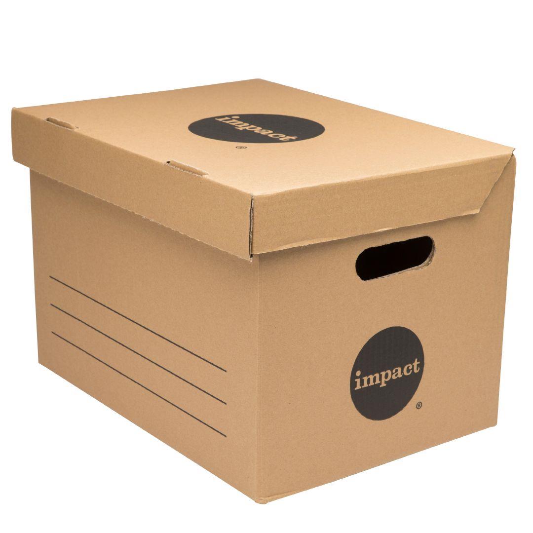 Impact Archive Box Kraft Warehouse Stationery, NZ