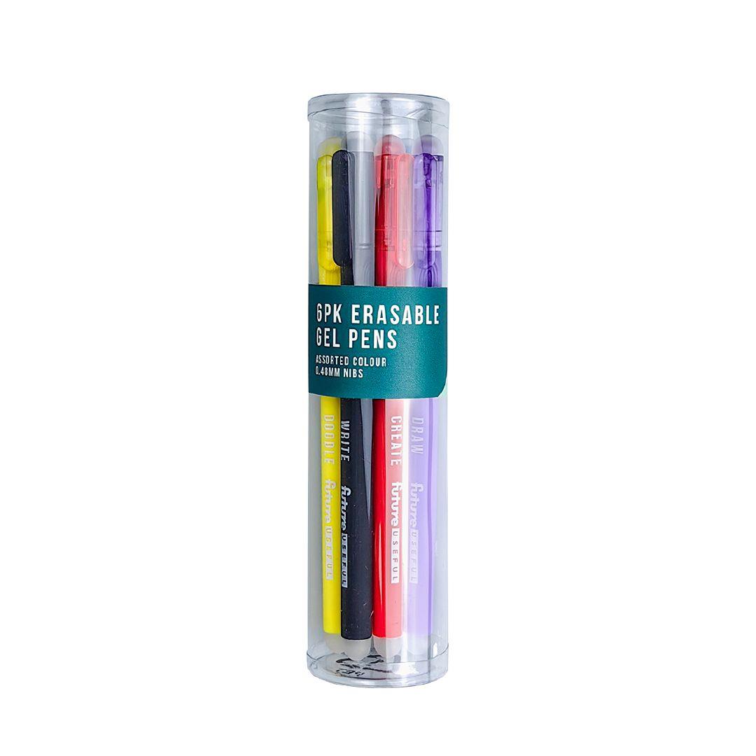 Future Useful Erasable Pens 6 Pack Warehouse Stationery, NZ