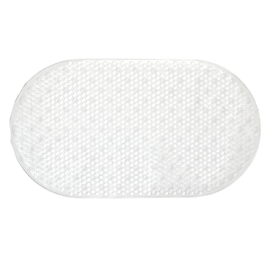 Living & Co Bath Mat Anti Bacterial White 43cm x 90cm White