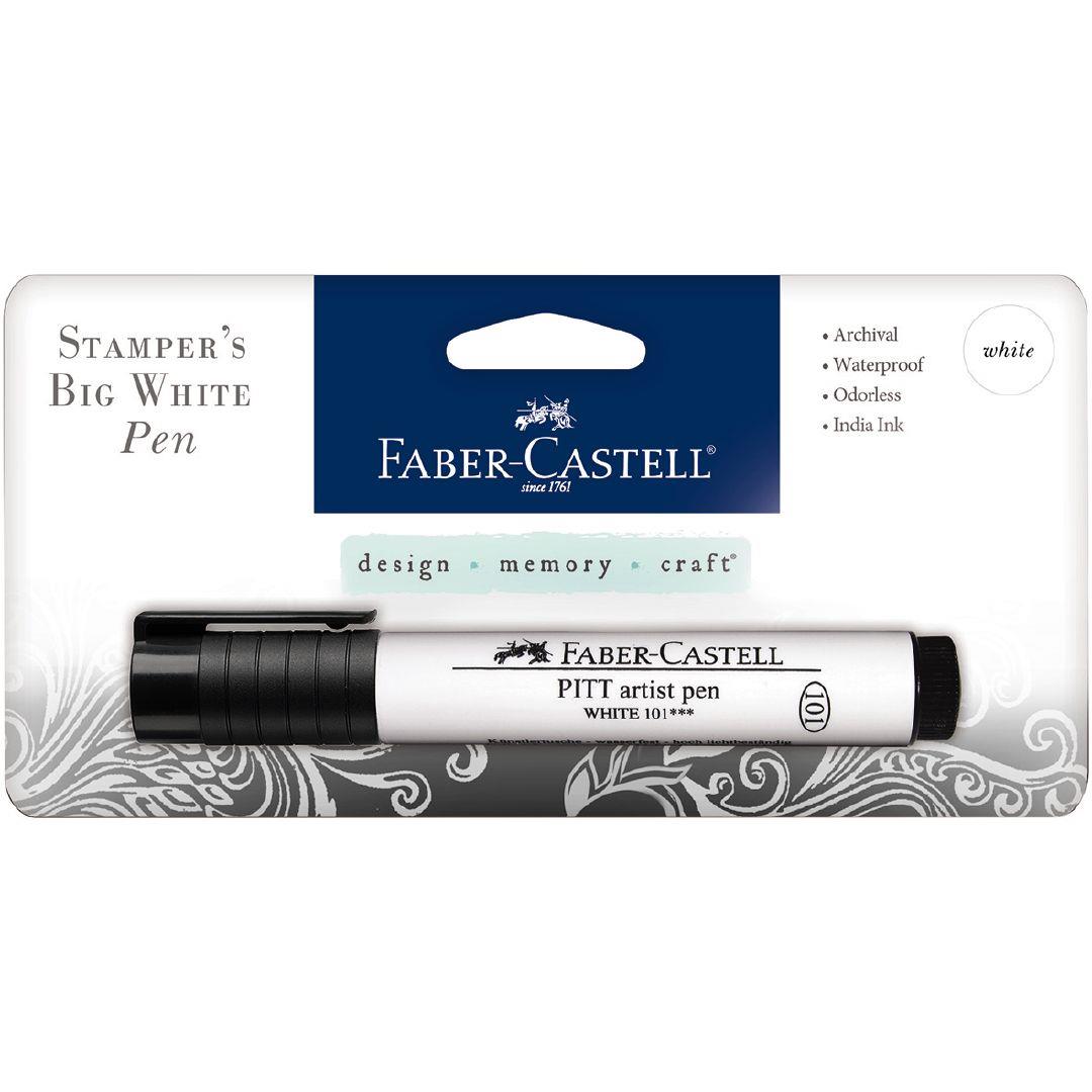 Faber-Castell : Pitt Artist Pen : Calligraphy : White